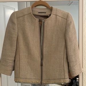 ELIE Tahari tweed blazer